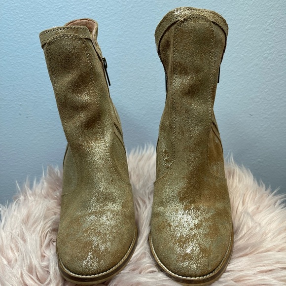 Seychelles Gold fleck Booties - Picture 5 of 5